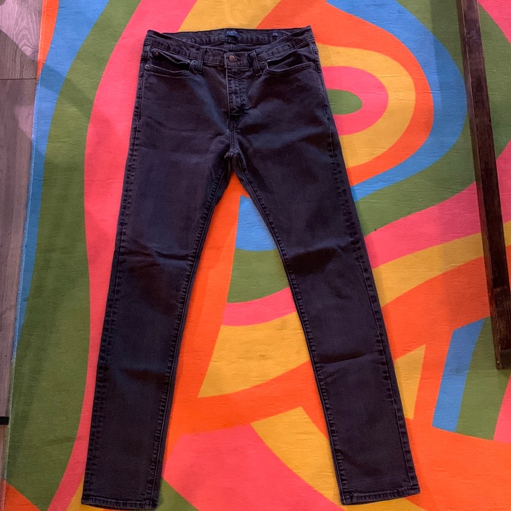 Black J Crew slim jeans